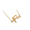 Stylish Love Heartbeat Necklace for Women – Gold-Plated Stainless Steel Chain Jewelry