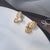 Korean Butterfly Pearl Earrings for Women – Gold Plated French Diamond Studs | Trendy Korean Fashion Jewelry